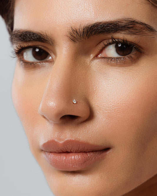 0.20ct Diamond Nose Pin hover image