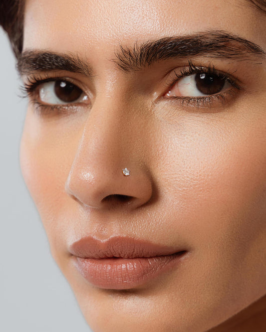 0.25ct Diamond Nose Pin hover image
