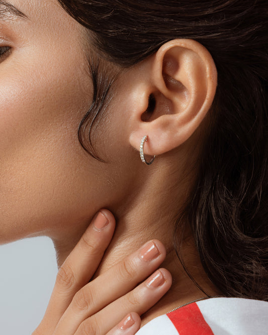 Diamond Hoops hover image