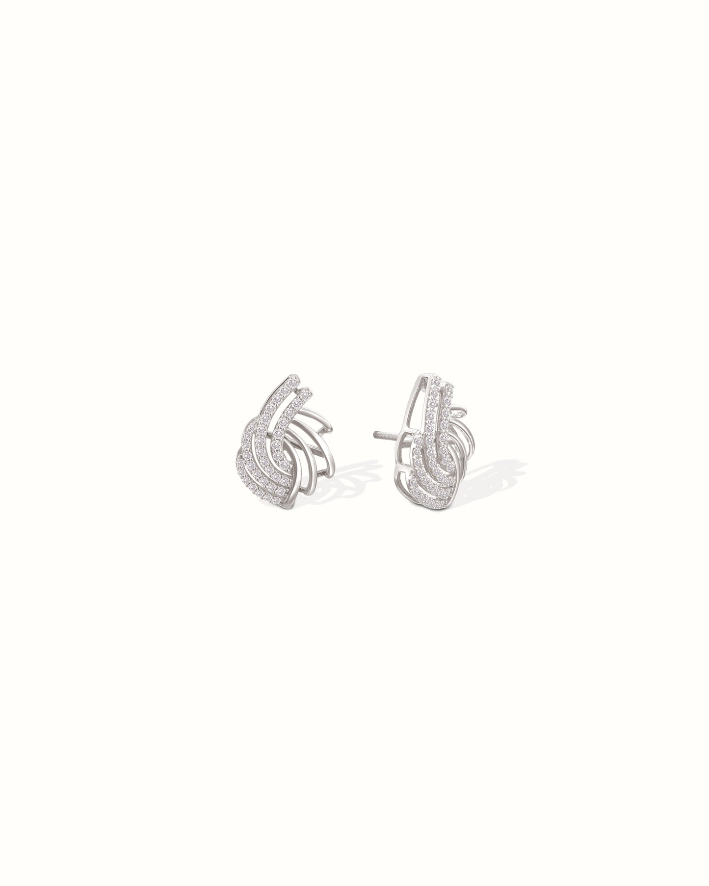 C Shape Fusion Earrings