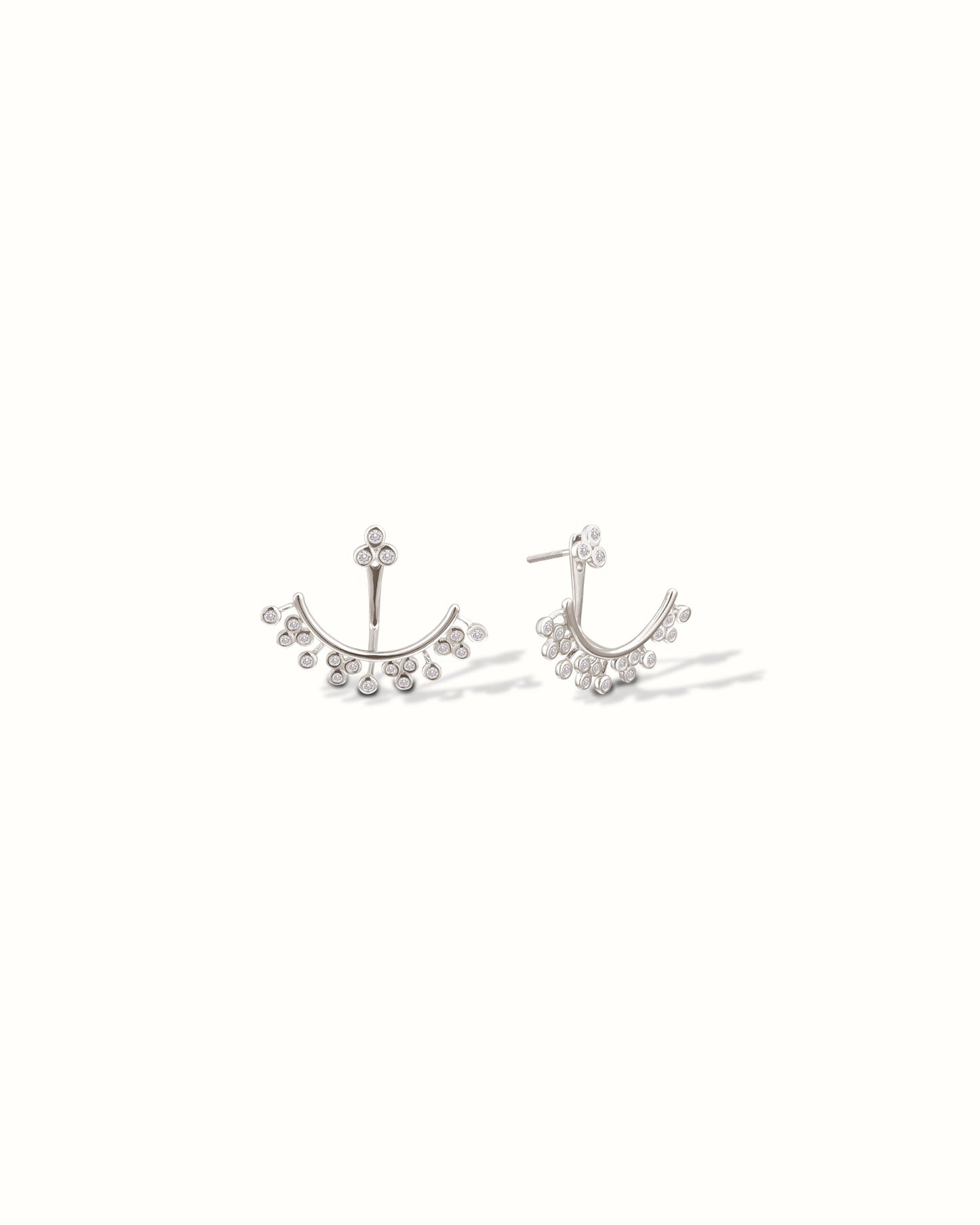 Floral Diamond Earring