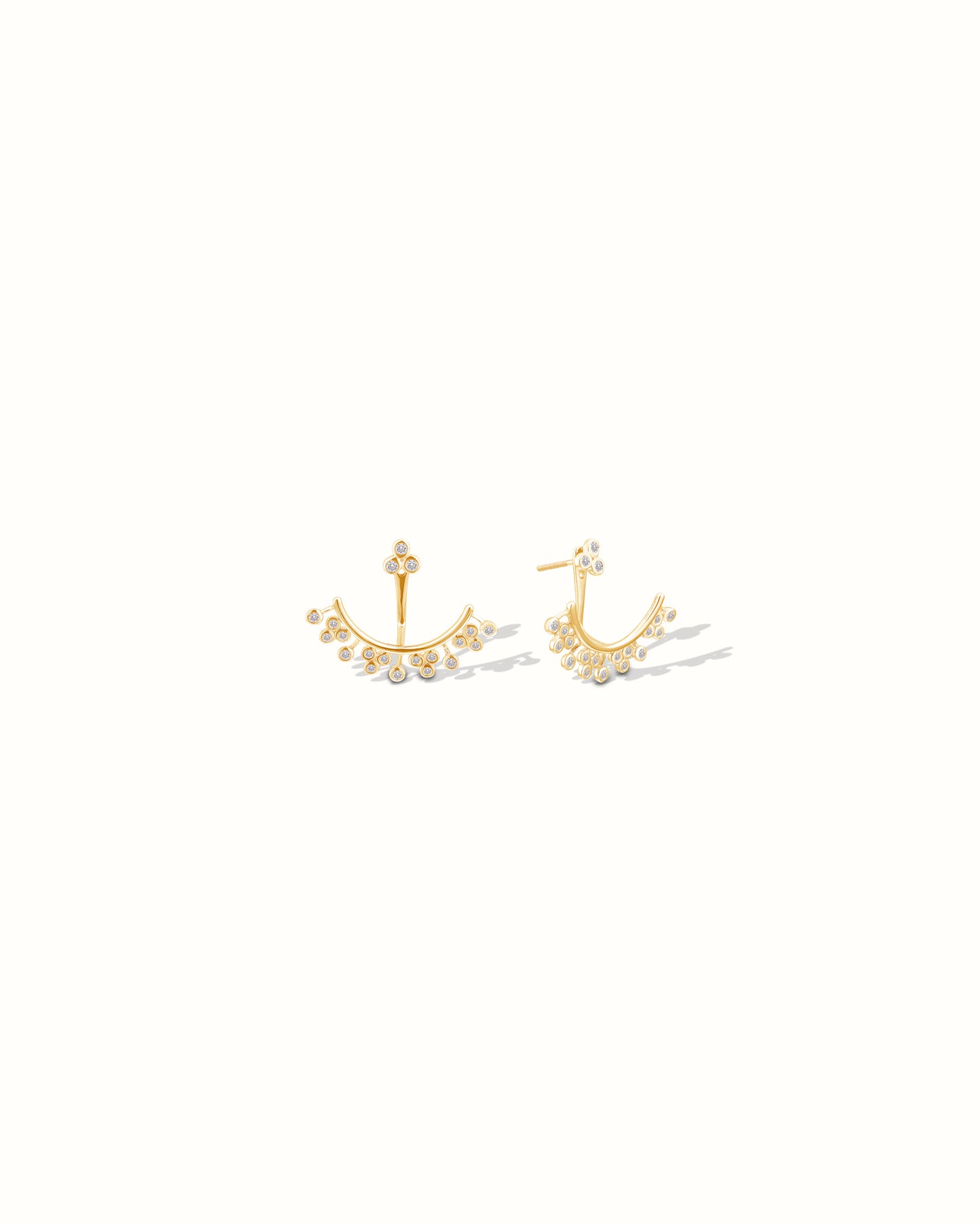 Floral Diamond Earring