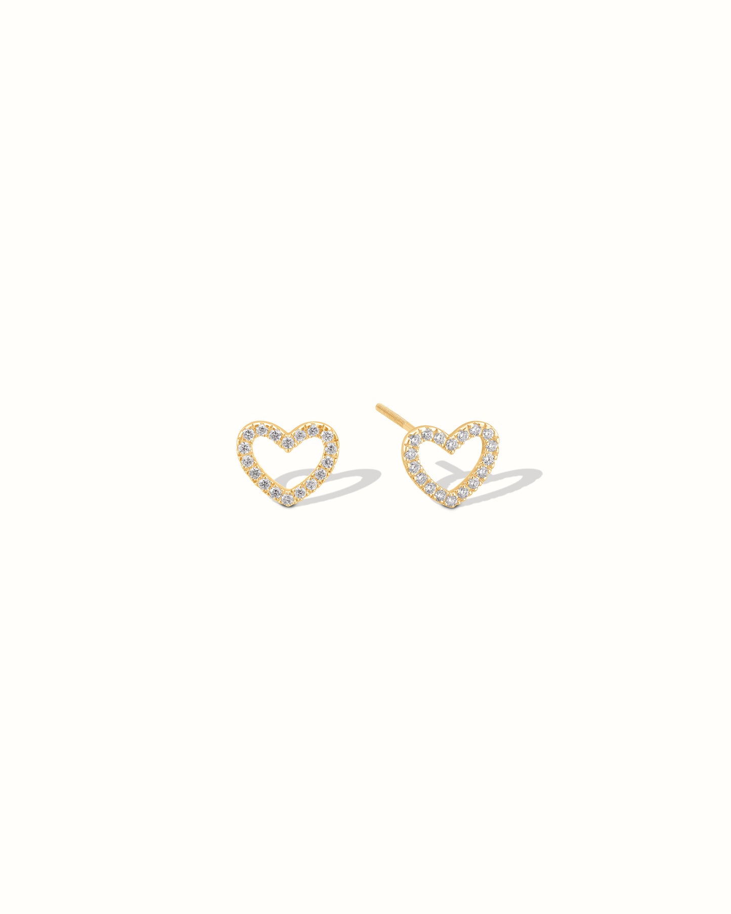Heart Studs