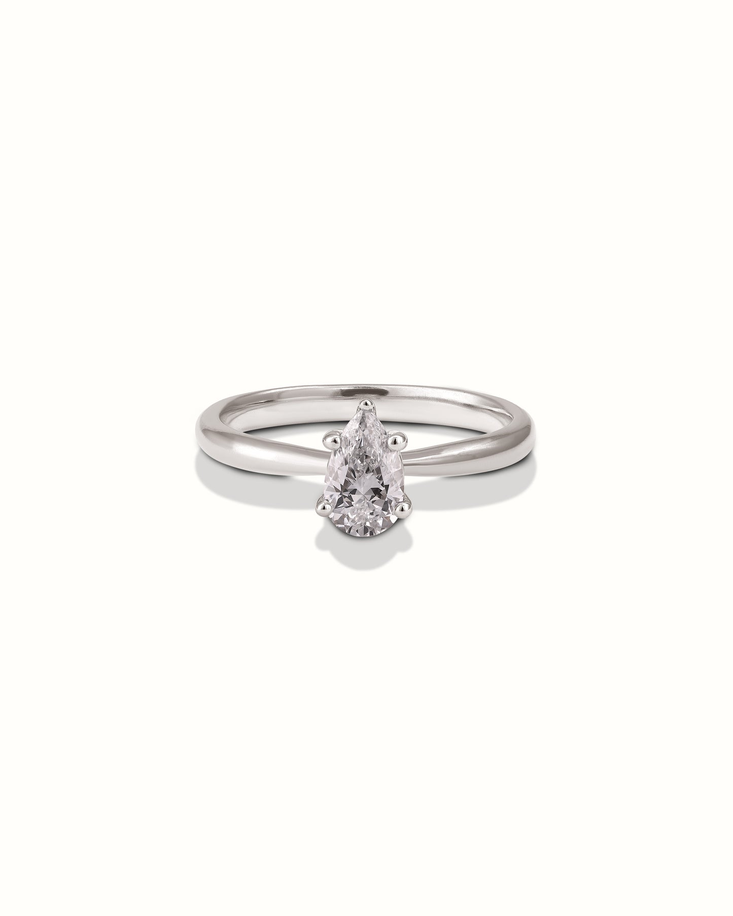 0.50ct Pear Diamond Ring