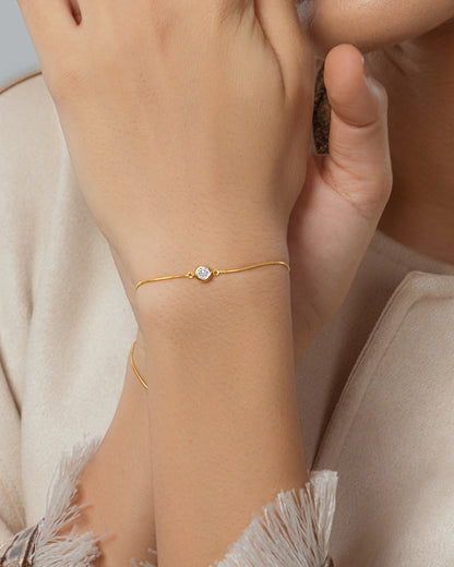 Single Stone Bracelet