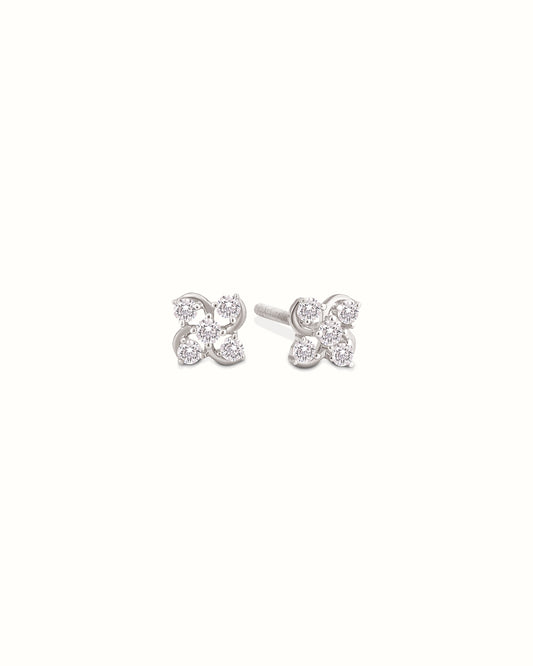 5 Stone Diamond Studs