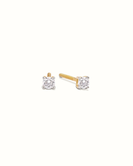 0.20ct Round Stud