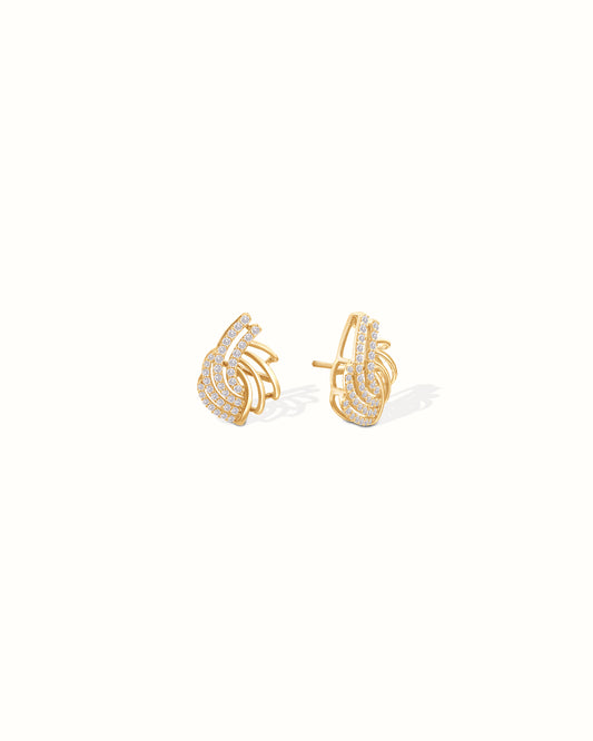 C Shape Fusion Earrings