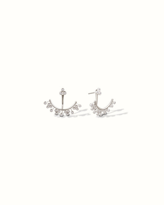 Floral Diamond Earring