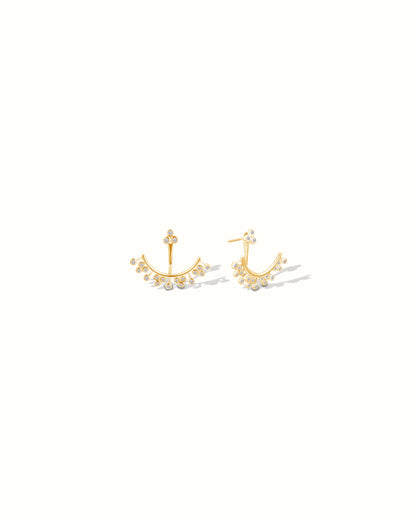 Floral Diamond Earring