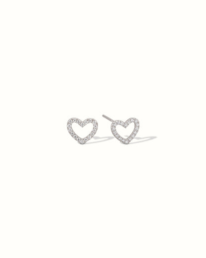 Heart Studs