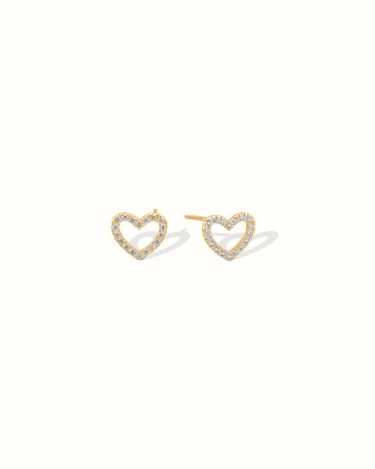 Heart Studs