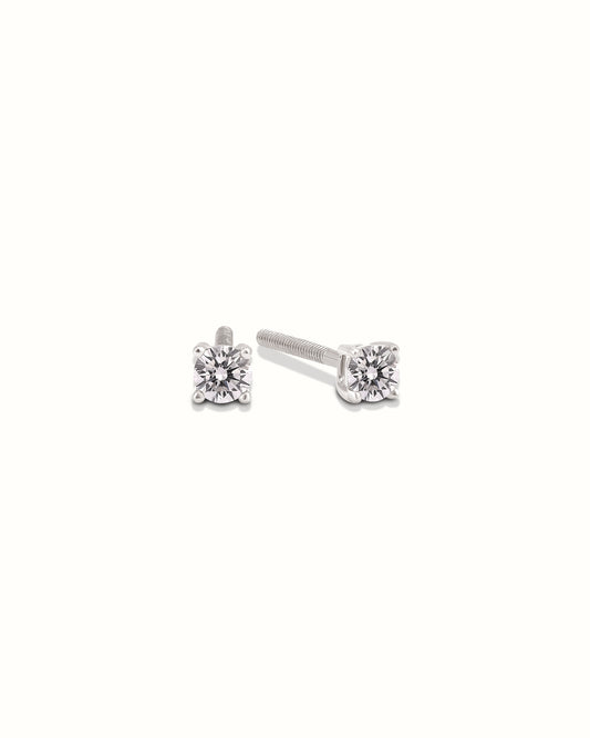 0.20ct Round Stud