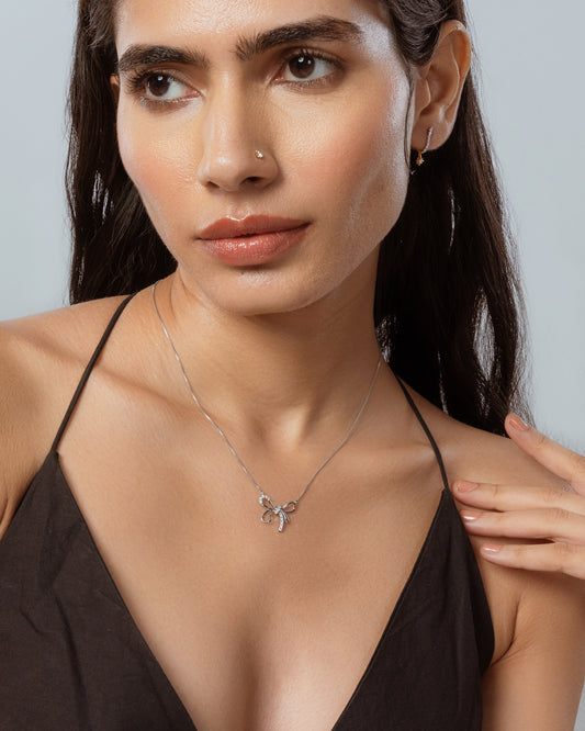 Bow Necklace hover image