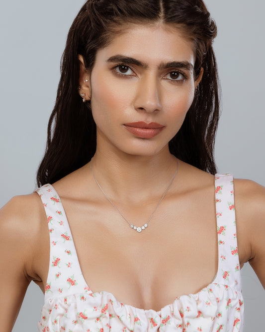 5 Stone Necklace hover image