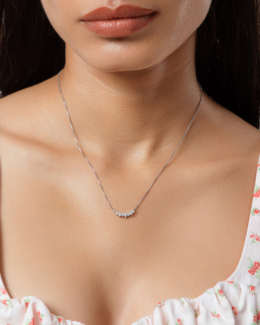 7 Stone Necklace hover image
