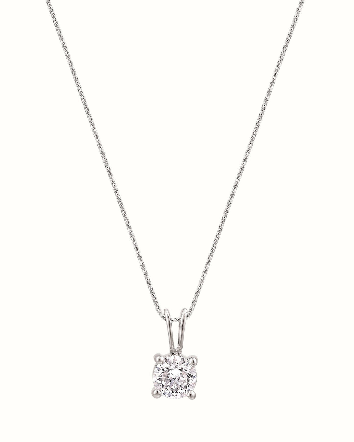 0.50ct Round Solitaire Pendant