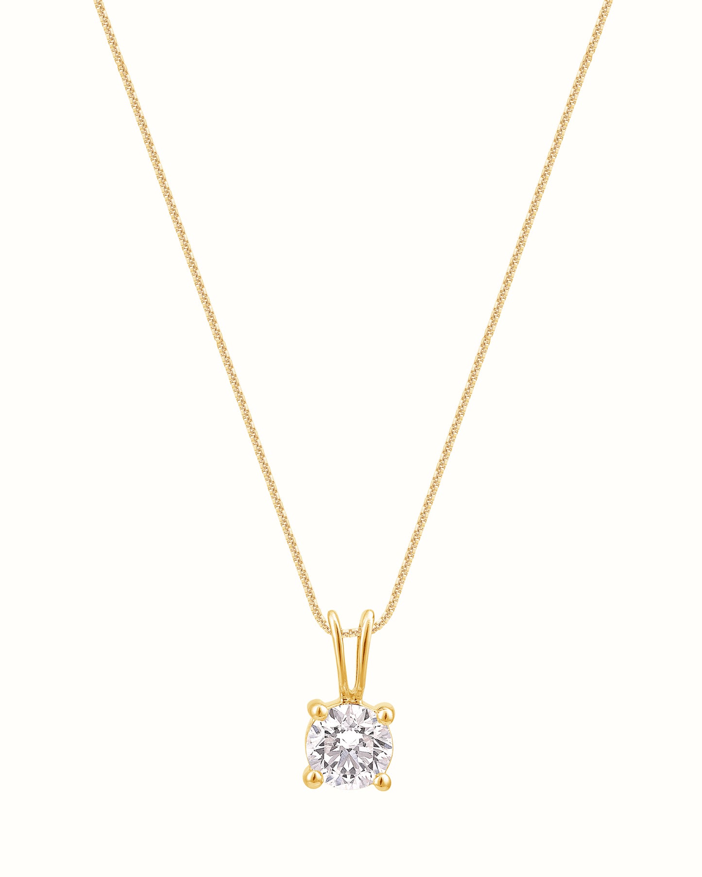 0.50ct Round Solitaire Pendant