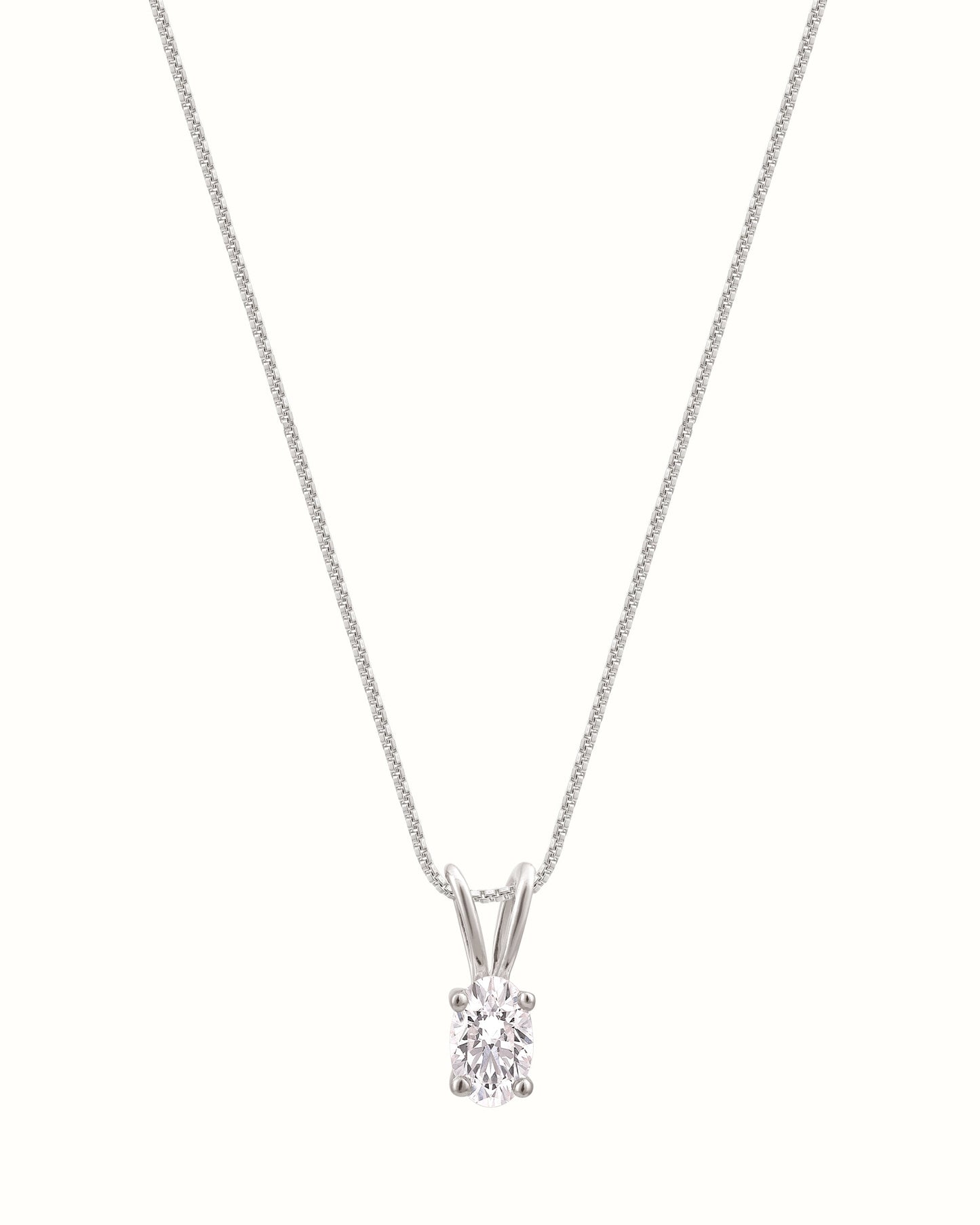 0.25ct Oval Pendant