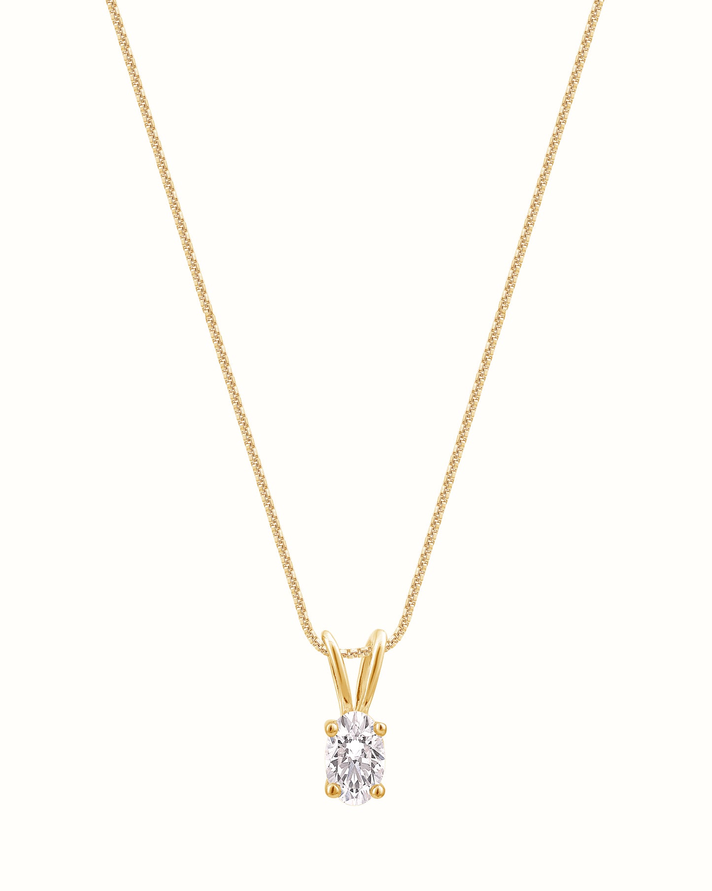 0.25ct Oval Pendant