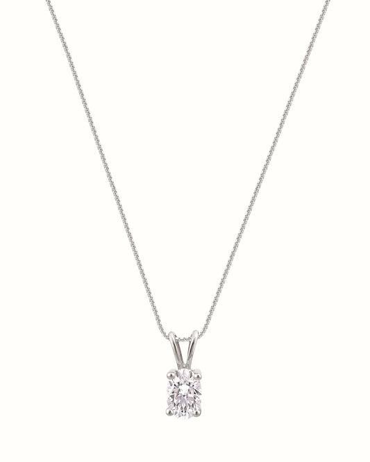 0.50ct Oval Pendant