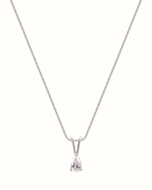 0.20ct Pear Diamond Pendant