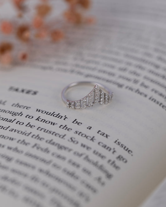V Designer Ring hover image
