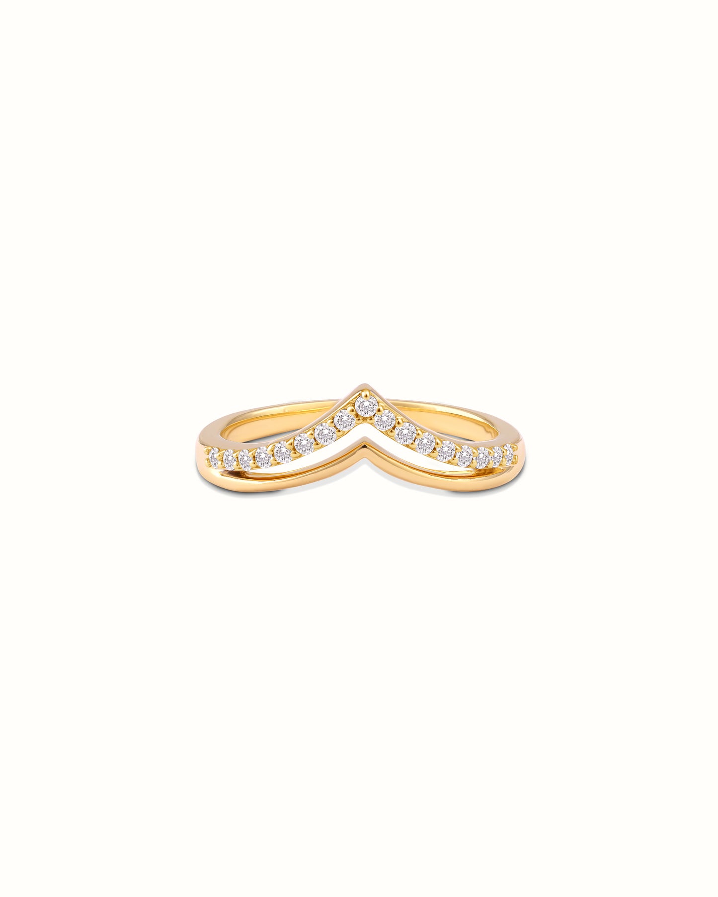 V Shape Ring