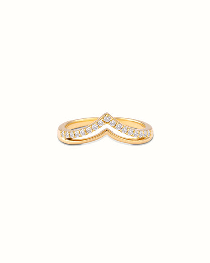 V Shape Ring