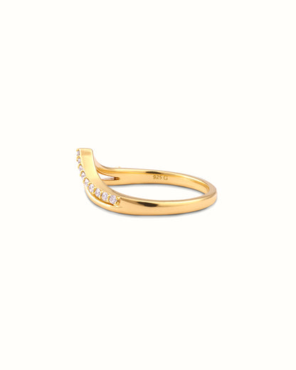V Shape Ring