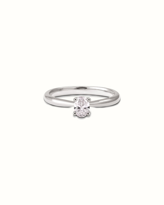0.33ct Oval Ring