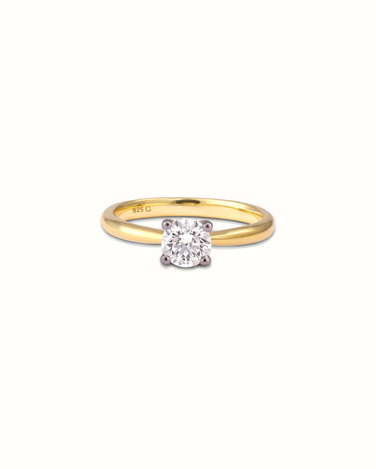 0.50ct Round Solitaire Ring