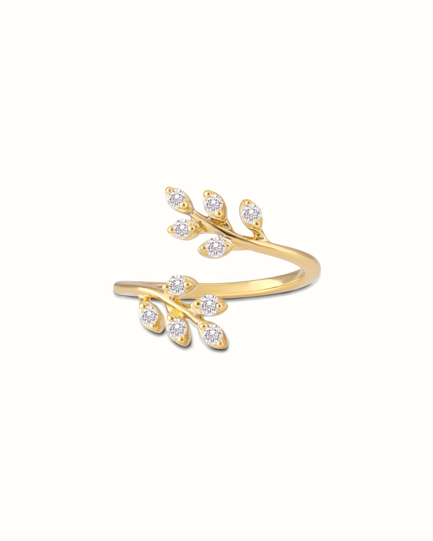 Leaf Motif Ring