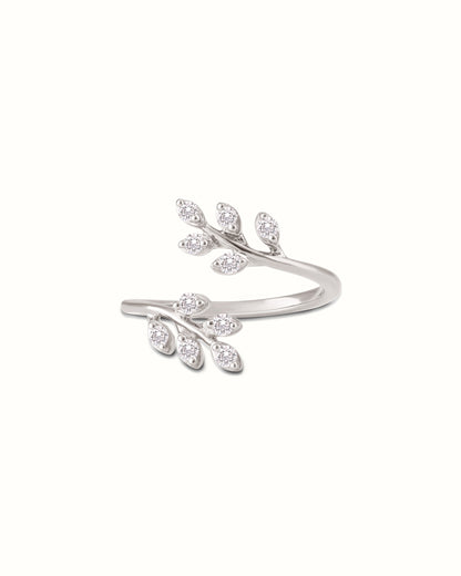 Leaf Motif Ring