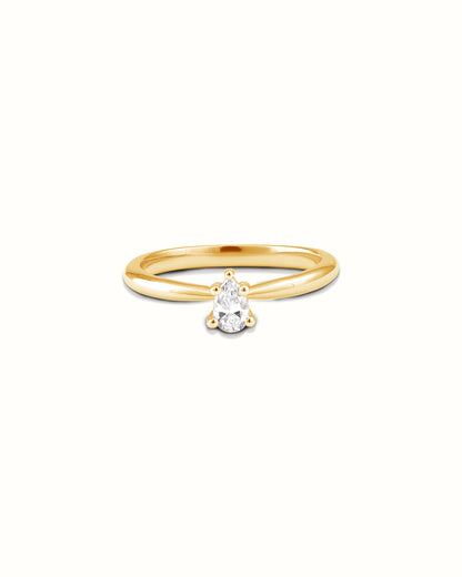 0.20ct Pear Diamond Ring