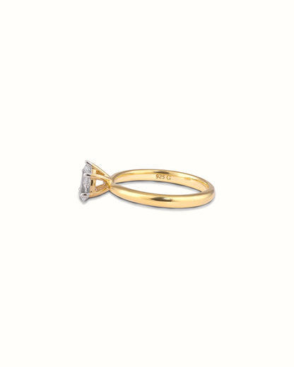 0.50ct Pear Diamond Ring